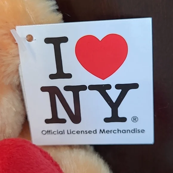 I Love NY Teddy Bear - Picture 7 of 9
